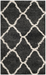 Safavieh Hudson Shag Sgh283G Dark Grey/Ivory Rug - Safavieh - sgh283g - 7sq