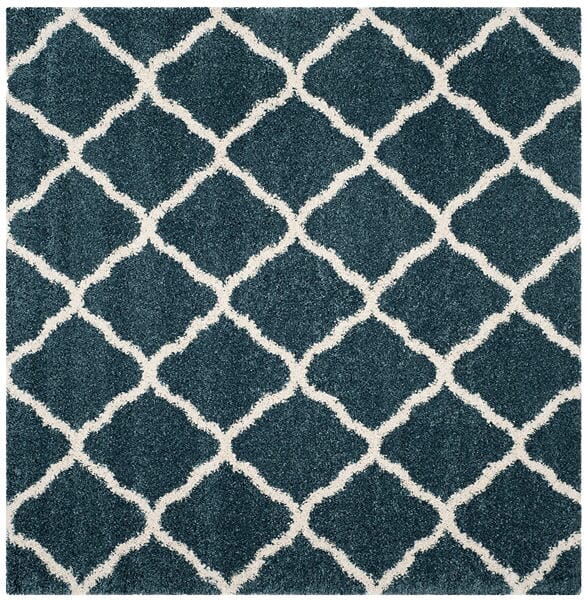 Safavieh Hudson Shag Sgh283L Slate Blue/Ivory Rug - Safavieh - sgh283l - 2