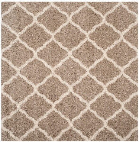 Safavieh Hudson Shag Sgh283S Beige/Ivory Rug - Safavieh - sgh283s - 3sq