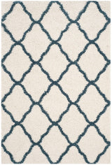 Safavieh Hudson Shag Sgh283T Ivory/Slate Blue Rug - Safavieh - sgh283t - 2