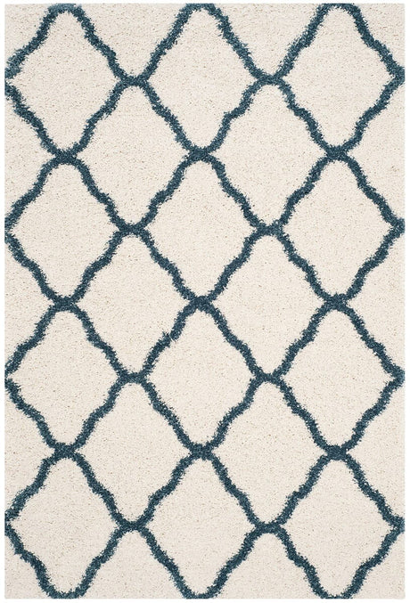 Safavieh Hudson Shag Sgh283T Ivory/Slate Blue Rug - Safavieh - sgh283t - 2