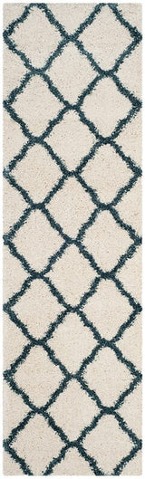 Safavieh Hudson Shag Sgh283T Ivory/Slate Blue Rug - Safavieh - sgh283t - 24