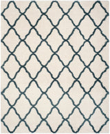 Safavieh Hudson Shag Sgh283T Ivory/Slate Blue Rug - Safavieh - sgh283t - 24