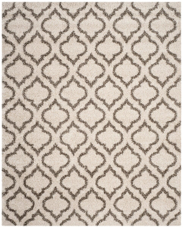 Safavieh Hudson Shag Sgh284A Ivory/Grey Rug - Safavieh - sgh284a - 2