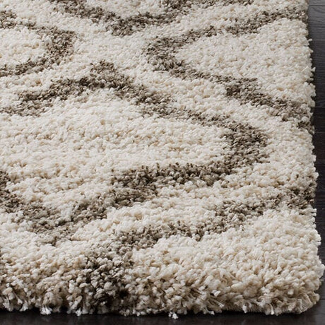 Safavieh Hudson Shag Sgh284A Ivory/Grey Rug - Safavieh - sgh284a - 2