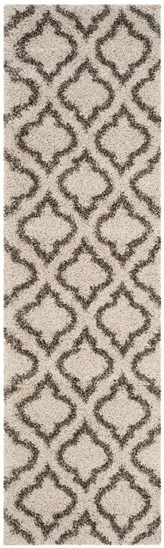 Safavieh Hudson Shag Sgh284A Ivory/Grey Rug - Safavieh - sgh284a - 24