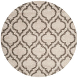 Safavieh Hudson Shag Sgh284A Ivory/Grey Rug - Safavieh - sgh284a - 4r