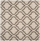 Safavieh Hudson Shag Sgh284A Ivory/Grey Rug - Safavieh - sgh284a - 4sq