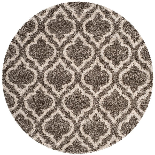 Safavieh Hudson Shag Sgh284B Grey/Ivory Rug - Safavieh - sgh284b - 28