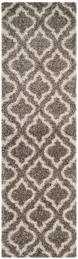 Safavieh Hudson Shag Sgh284B Grey/Ivory Rug - Safavieh - sgh284b - 28