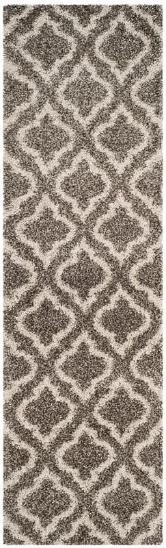 Safavieh Hudson Shag Sgh284B Grey/Ivory Rug - Safavieh - sgh284b - 28