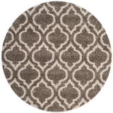 Safavieh Hudson Shag Sgh284B Grey/Ivory Rug - Safavieh - sgh284b - 3r