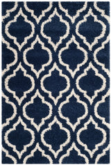 Safavieh Hudson Shag Sgh284C Navy/Ivory Rug - Safavieh - sgh284c - 2