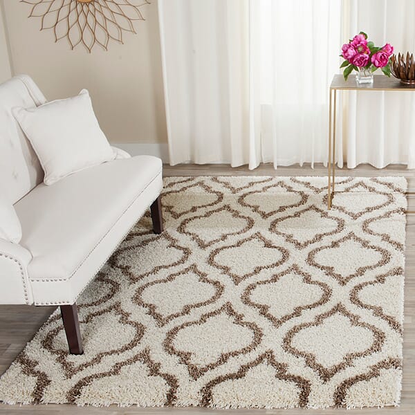 Safavieh Hudson Shag Sgh284D Ivory/Beige Rug - Safavieh - sgh284d - 2