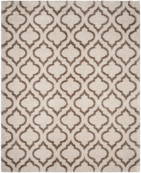 Safavieh Hudson Shag Sgh284D Ivory/Beige Rug - Safavieh - sgh284d - 3sq