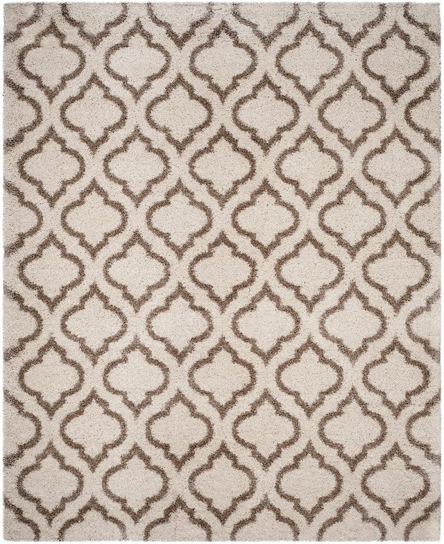 Safavieh Hudson Shag Sgh284D Ivory/Beige Rug - Safavieh - sgh284d - 3sq