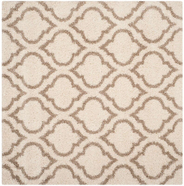 Safavieh Hudson Shag Sgh284D Ivory/Beige Rug - Safavieh - sgh284d - 3sq