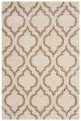 Safavieh Hudson Shag Sgh284D Ivory/Beige Rug - Safavieh - sgh284d - 3sq