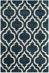 Safavieh Hudson Shag Sgh284L Slate Blue/Ivory Rug - Safavieh - sgh284l - 2