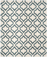 Safavieh Hudson Shag Sgh284T Ivory/Slate Blue Rug - Safavieh - sgh284t - 28