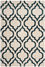 Safavieh Hudson Shag Sgh284T Ivory/Slate Blue Rug - Safavieh - sgh284t - 3