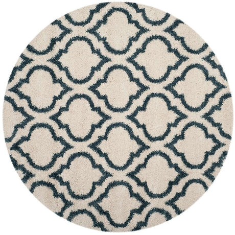 Safavieh Hudson Shag Sgh284T Ivory/Slate Blue Rug - Safavieh - sgh284t - 7r