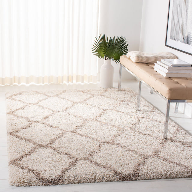 Safavieh Hudson Shag Sgh286D Ivory/Beige Rugs - Safavieh - sgh286d - 5