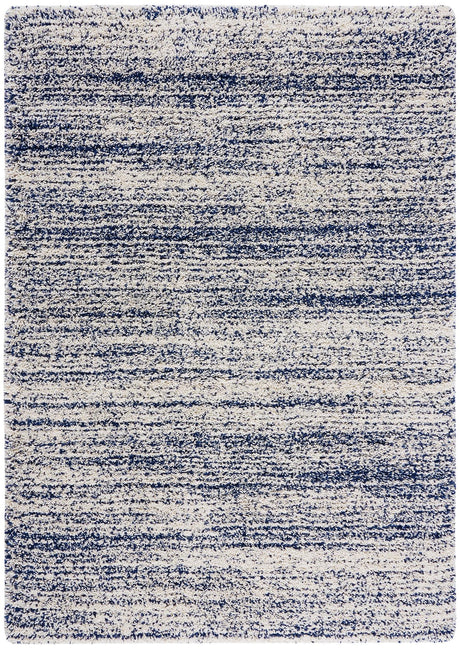 Safavieh Hudson Shag Sgh295A Ivory/Navy Rugs - Safavieh - sgh295a - 4