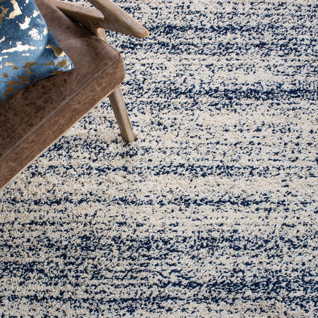 Safavieh Hudson Shag Sgh295A Ivory/Navy Rugs - Safavieh - sgh295a - 7r