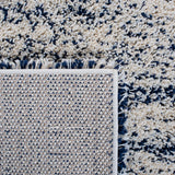 Safavieh Hudson Shag Sgh295A Ivory/Navy Rugs - Safavieh - sgh295a - 7r