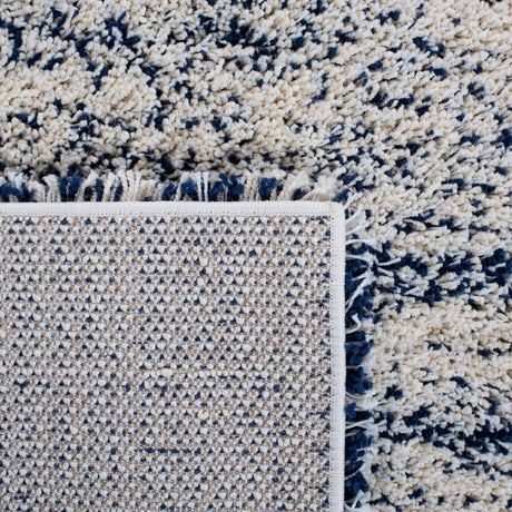 Safavieh Hudson Shag Sgh295A Ivory/Navy Rugs - Safavieh - sgh295a - 7r