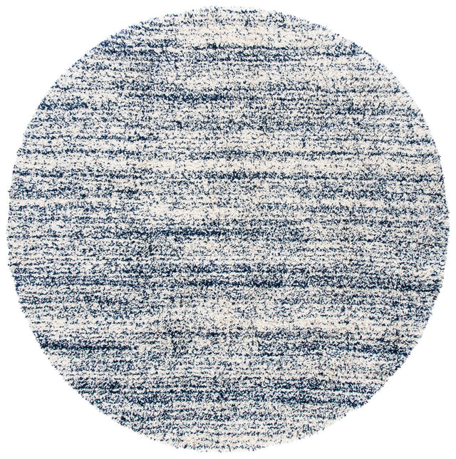 Safavieh Hudson Shag Sgh295A Ivory/Navy Rugs - Safavieh - sgh295a - 7r