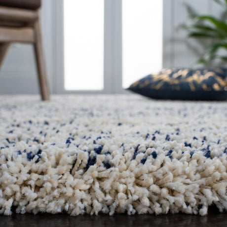 Safavieh Hudson Shag Sgh295A Ivory/Navy Rugs - Safavieh - sgh295a - 7r