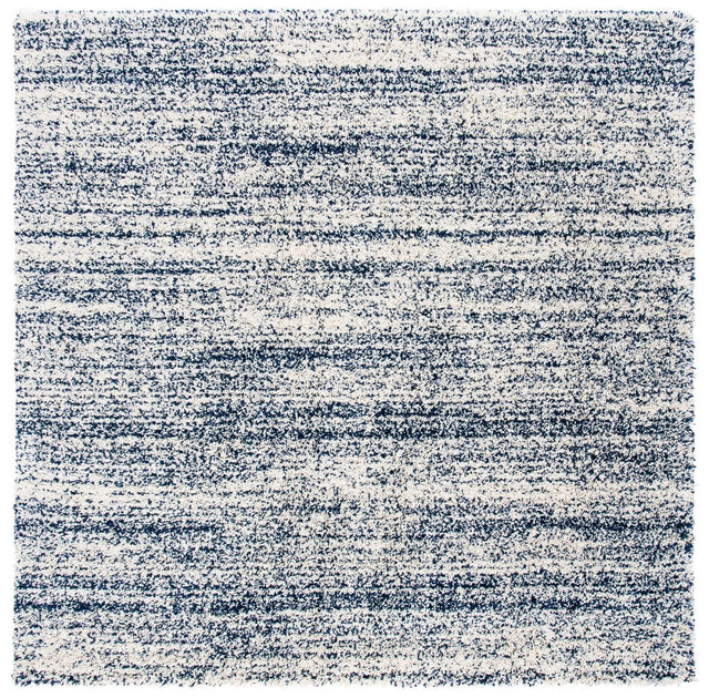 Safavieh Hudson Shag Sgh295A Ivory/Navy Rugs - Safavieh - sgh295a - 7sq