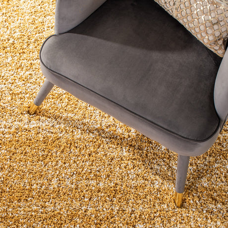 Safavieh Hudson Shag Sgh295D Gold/Ivory Rugs - Safavieh - sgh295d - 7r