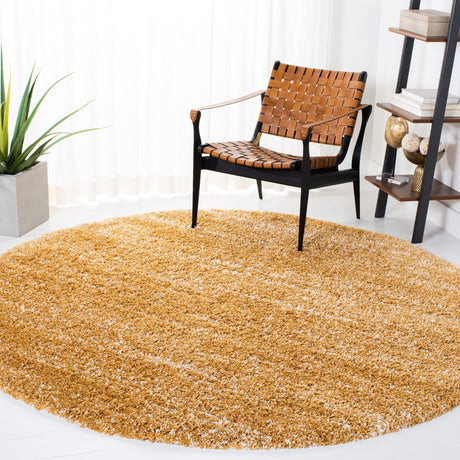 Safavieh Hudson Shag Sgh295D Gold/Ivory Rugs - Safavieh - sgh295d - 7r