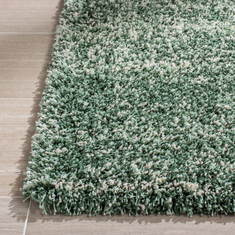 Safavieh Hudson Shag Sgh295E Green/Ivory Rugs - Safavieh - sgh295e - 7r