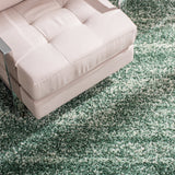 Safavieh Hudson Shag Sgh295E Green/Ivory Rugs - Safavieh - sgh295e - 7r
