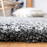 Safavieh Hudson Shag Sgh295F Dark Grey/Ivory Rugs - Safavieh - sgh295f - 7r