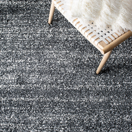 Safavieh Hudson Shag Sgh295F Dark Grey/Ivory Rugs - Safavieh - sgh295f - 7r