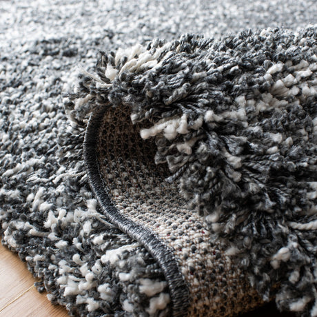Safavieh Hudson Shag Sgh295F Dark Grey/Ivory Rugs - Safavieh - sgh295f - 7r