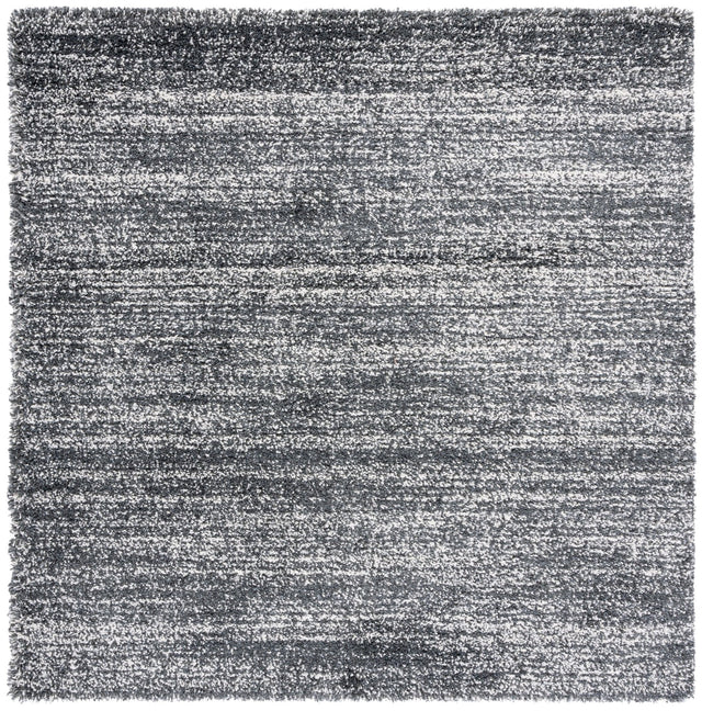 Safavieh Hudson Shag Sgh295F Dark Grey/Ivory Rugs - Safavieh - sgh295f - 7sq