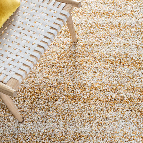 Safavieh Hudson Shag Sgh295G Ivory/Gold Rugs - Safavieh - sgh295g - 7r