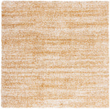 Safavieh Hudson Shag Sgh295G Ivory/Gold Rugs - Safavieh - sgh295g - 7sq
