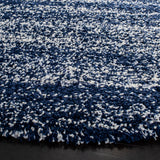 Safavieh Hudson Shag Sgh295N Navy/Ivory Rugs - Safavieh - sgh295n - 7r