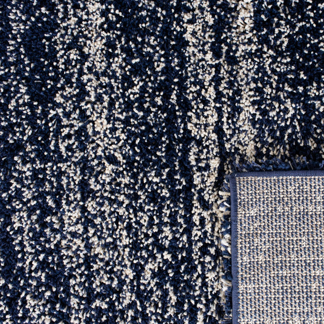 Safavieh Hudson Shag Sgh295N Navy/Ivory Rugs - Safavieh - sgh295n - 7r