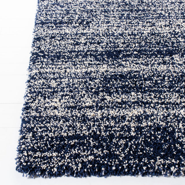 Safavieh Hudson Shag Sgh295N Navy/Ivory Rugs - Safavieh - sgh295n - 7r