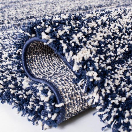 Safavieh Hudson Shag Sgh295N Navy/Ivory Rugs - Safavieh - sgh295n - 7r