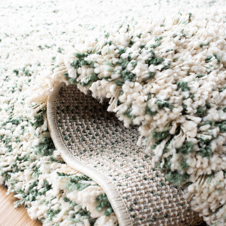 Safavieh Hudson Shag Sgh295X Ivory/Green Rugs - Safavieh - sgh295x - 7r