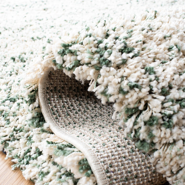 Safavieh Hudson Shag Sgh295X Ivory/Green Rugs - Safavieh - sgh295x - 7r